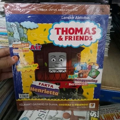 BUKU THOMAS AND FRIENDS FAKTA HENRIETTA