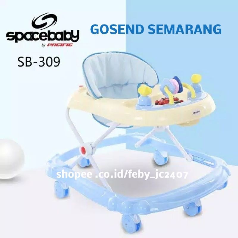 Gosend Semarang Baby Walker Space Baby 309 Apollo Apolo Alat Bantu Jalan Bayi Shopee Indonesia