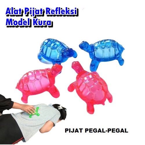 media Pijat Reflexi Model Kura Kura Untuk Pegal