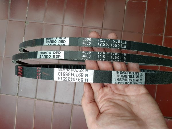 Ready Stok Fanbelt Tali Kipas Set Isuzu Panther 2.5 Kotak