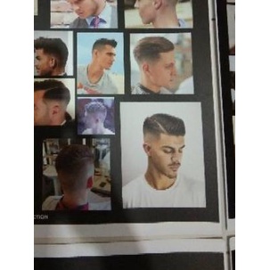 Untuk 6 lembar model rambut poster pangkas rambut poster gaya rambut pria poster barbershop