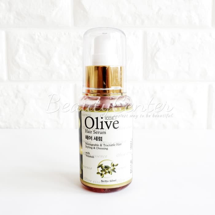 SYB OLIVE HAIR SERUM 60Ml ORIGINAL - TEKSTUR OIL YANG MENGUAP KERING TIDAK LENGKET &amp; BERMIMYAK LEPEK