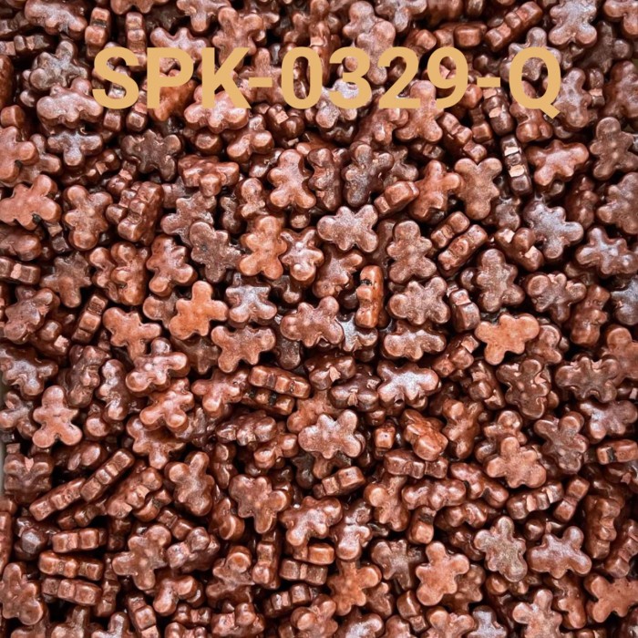 

GR-SPK-0329 SPRINKLE SPRINGKEL SPRINKLES 1KG GINGERBREAD MAN KUE JAHE BEST SELLER