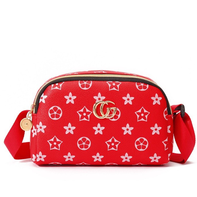 DEJI - Tas Selempang Wanita GG / Tas Fashion / Tas Cewek / Sling Bag / Tas Import Batam
