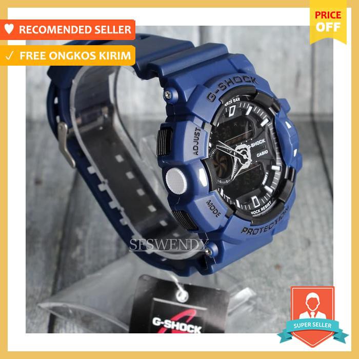Produk Terlaris  Jam G Shock G Mix Gba 400 Tali Biru Dongker Navy