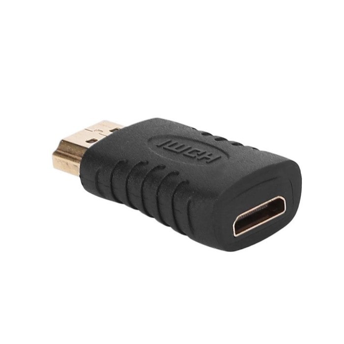 CONVERTER MINI HDMI Type C Female to HDMI Male Reguler Socket Adapter