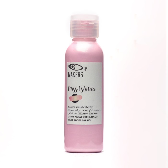 

Miss Estonia Acrylic Metallic Paint 100ml by MAKERS