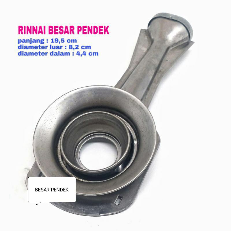 Burner 8.6 CM kuningan Besar KW1 kompor Rinnai , Rinai