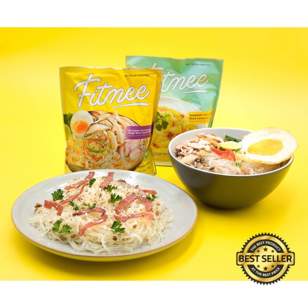 

FITMEE MIE SHIRATAKI GORENG KOREA SAPI SOTO CARBONARA AYAM BAWANG FITME MI SIRATAKI KONYAKU FIT MEE