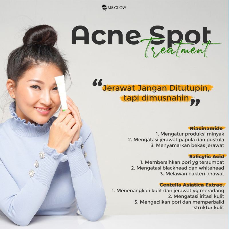ACNE SPOT BY MS GLOW(TOTOL JERAWAT)