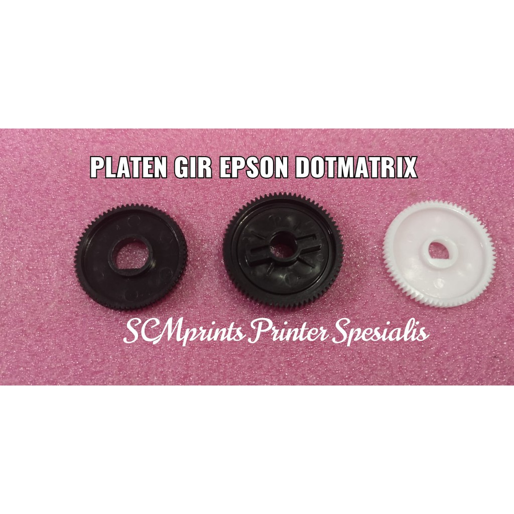 

Gear Platen Roller Epson LX300 LX300+ LX300+II LX310 LQ300+ LQ310 LQ2180 LQ2190 Gir Penarik Kertas