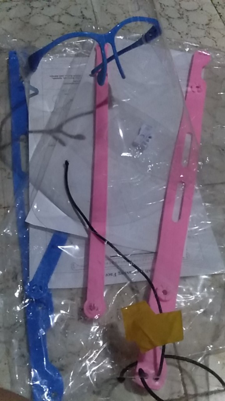 Ready Stok!!!face Shield Kacamata Warna