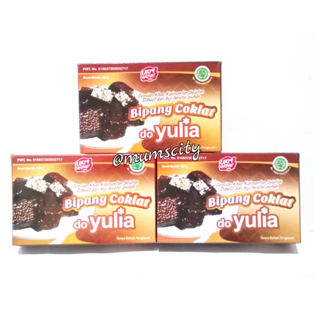 

Bipang Coklat do Yulia - Camilan Biji Teratai Khas Kalimantan Selatan