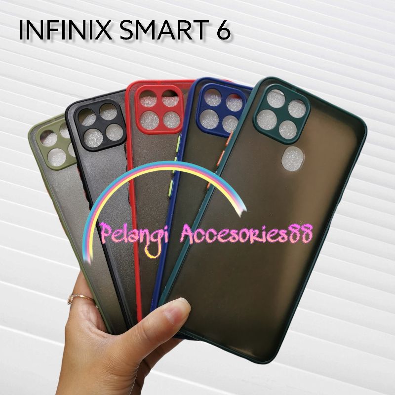 CASE INFINIX SMART 6 / SMART 6 NFC SOFTCASE CASE DOVE CASE FULL COLOUR