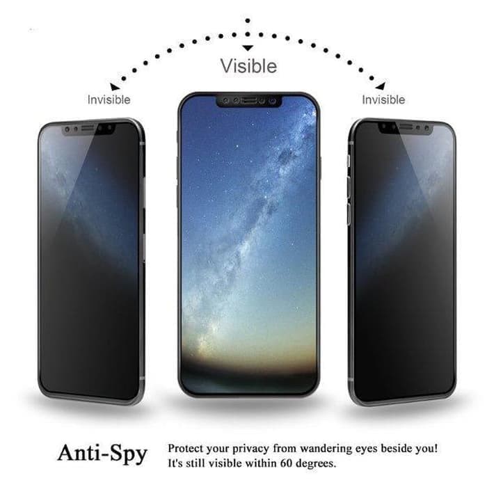 TEMPERED GLASS ANTI SPY SAMSUNG A20S - ANTI GORES KACA PRIVASI - SCREEN PROTECTOR