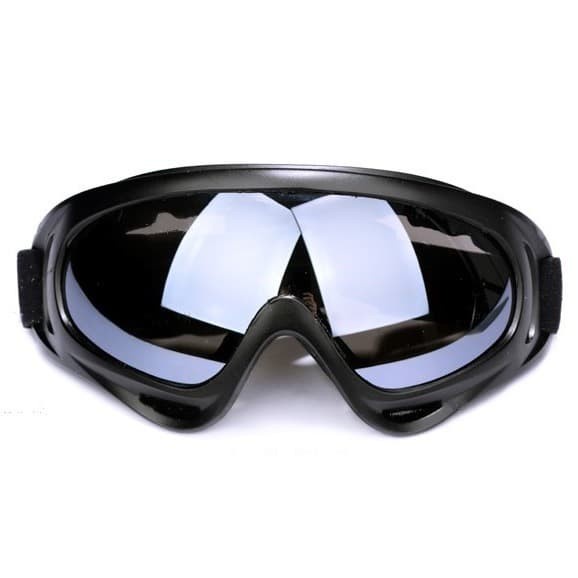 TaffSPORT Kacamata Goggles Ski UV400 - X400 - Black
