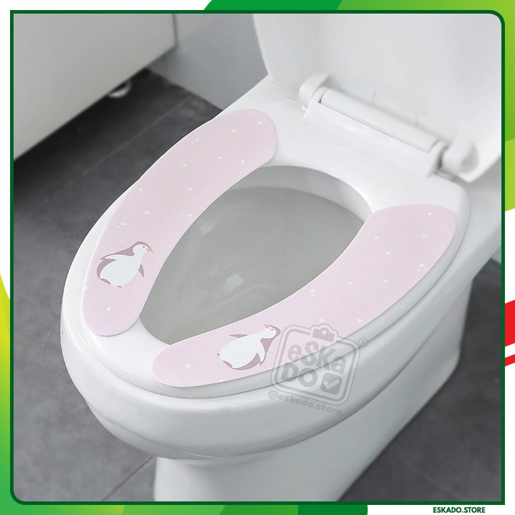 Alas Dudukan Closet / Toilet Cover Dudukan kloset alas Closet alas WC Motif Lucu Minimalis