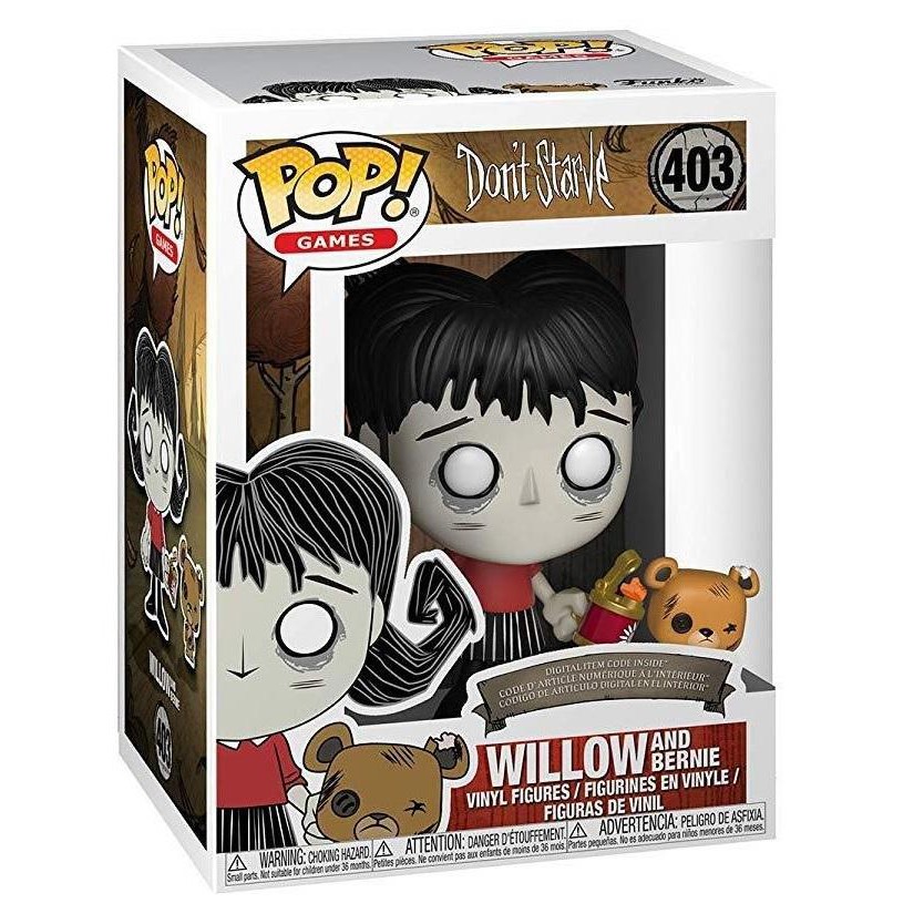Funko Pop 403 Don't Starve Willow with Bernie