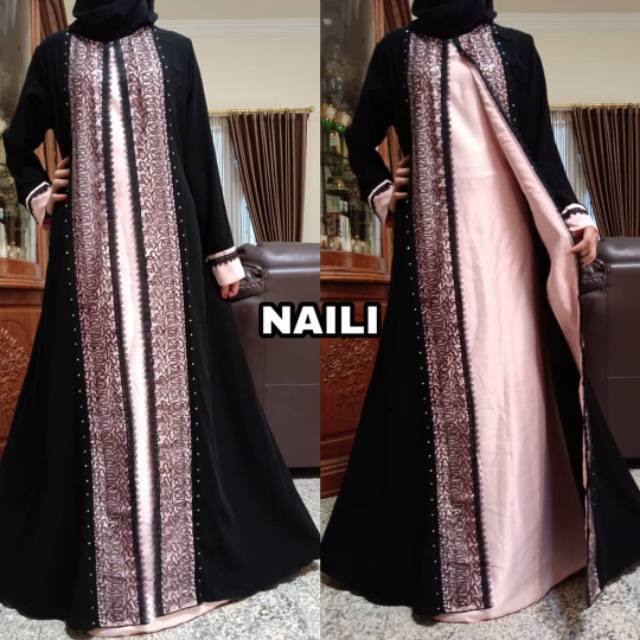 Busana Muslimah Modern Pink Anggun