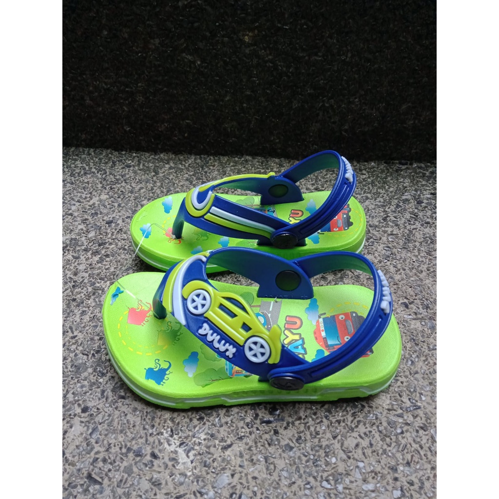 sandal japit anak laki-laki karakter tayu dulux 193E UK 20-25