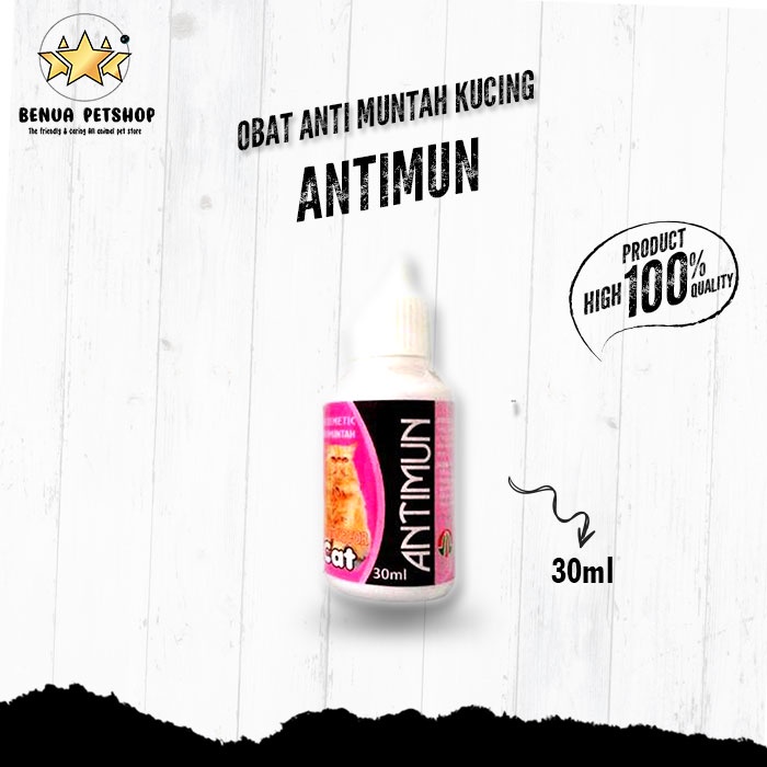 ANTIMUN 30ml ALL VARIAN - Obat anti muntah untuk Anjing dan Kucing