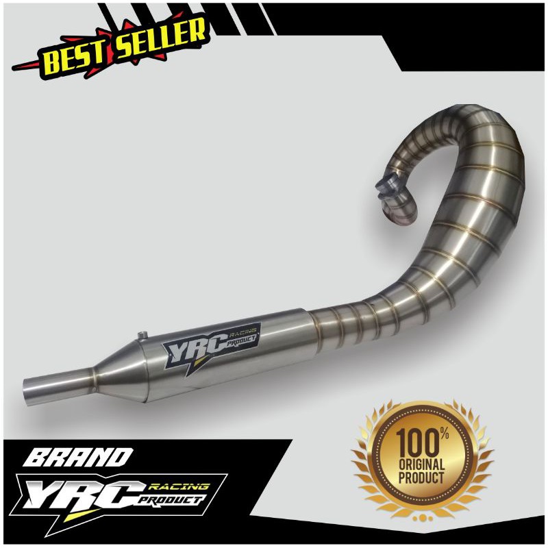 Knalpot yrc king lobster stenlis rxking