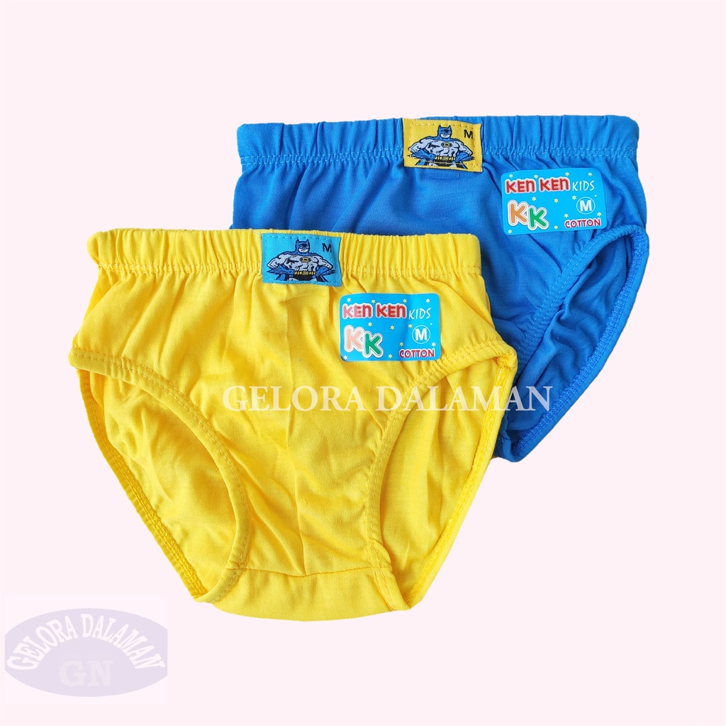 6 Pcs Celana Dalam Anak Laki Cowok  Polos