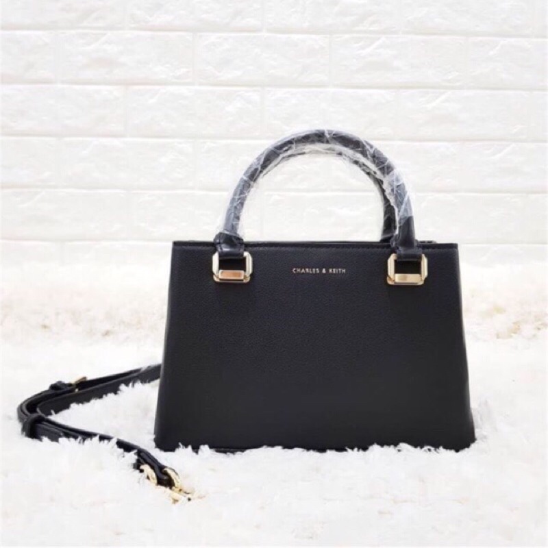 tas cnk charles and & keith ori original murah ck bag boxy magnet ck006
