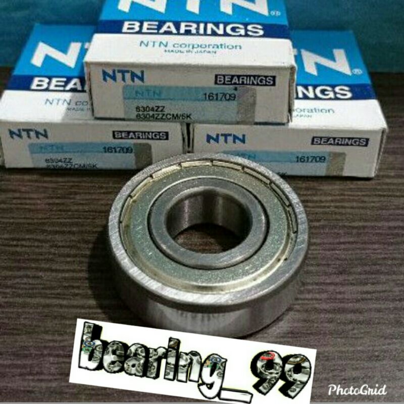 BEARING NTN 6304ZZ/TUTUP BESI MERK NTN
