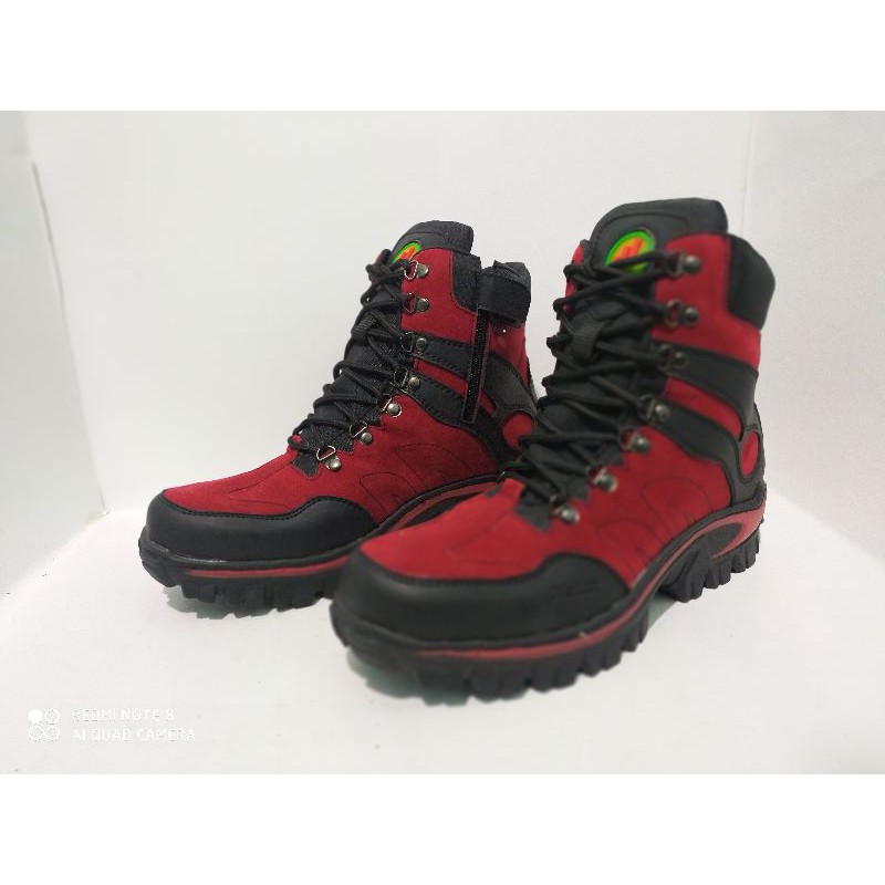 sepatu GUNUNG adventur botss safety 7INC