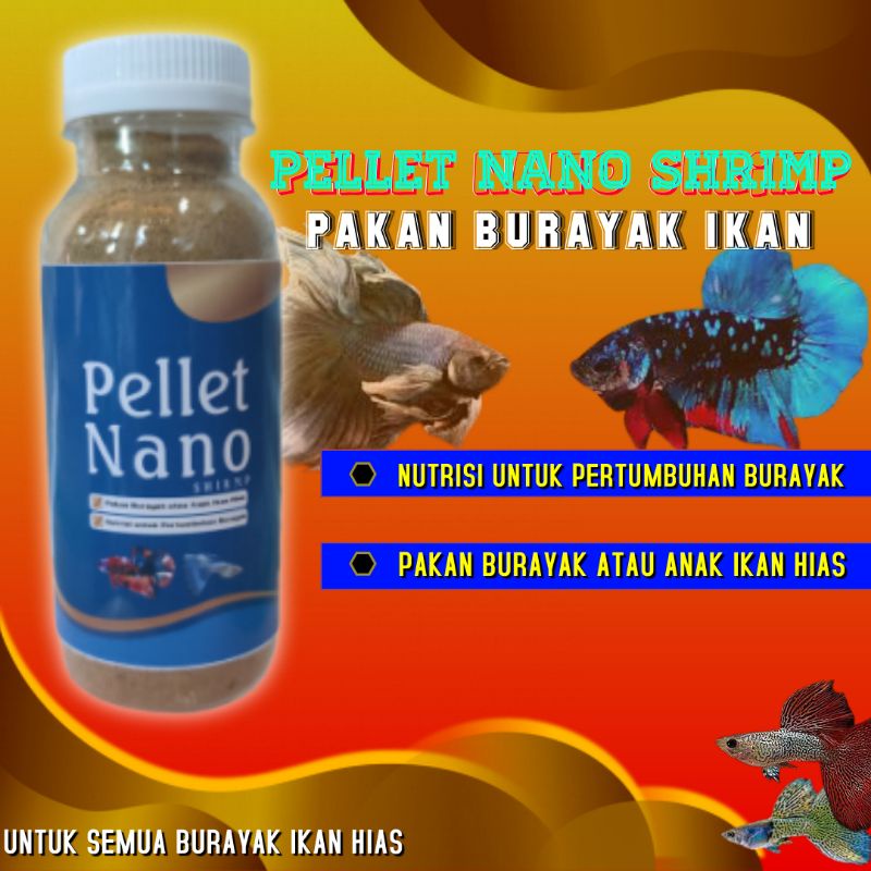 PAKAN BURAYAK ANAKAN IKAN CUPANG IKAN GUPPY  BURAYAK BABY SHRIMP VITAMIN IKAN HIAS AIR TAWAR