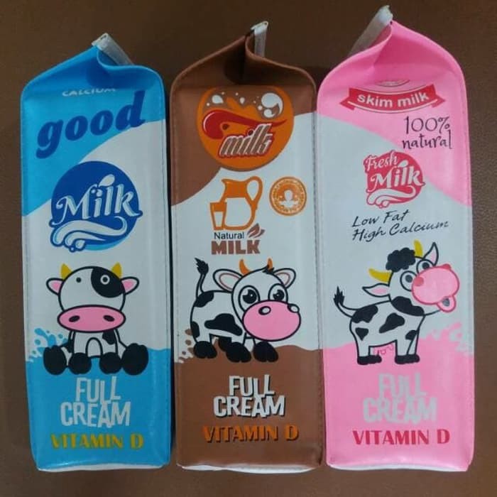 

Tempat pensil Susu Kotak Unik