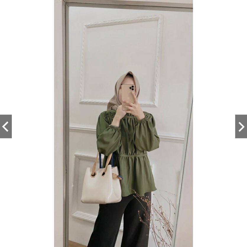 Sorya Blouse | Tanzela Blouse | Blouse Wanita Terbaru