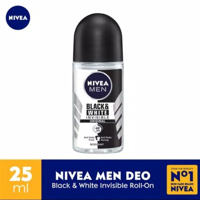 NIVEA DEO ROLL ON INV BW 25ML MEN