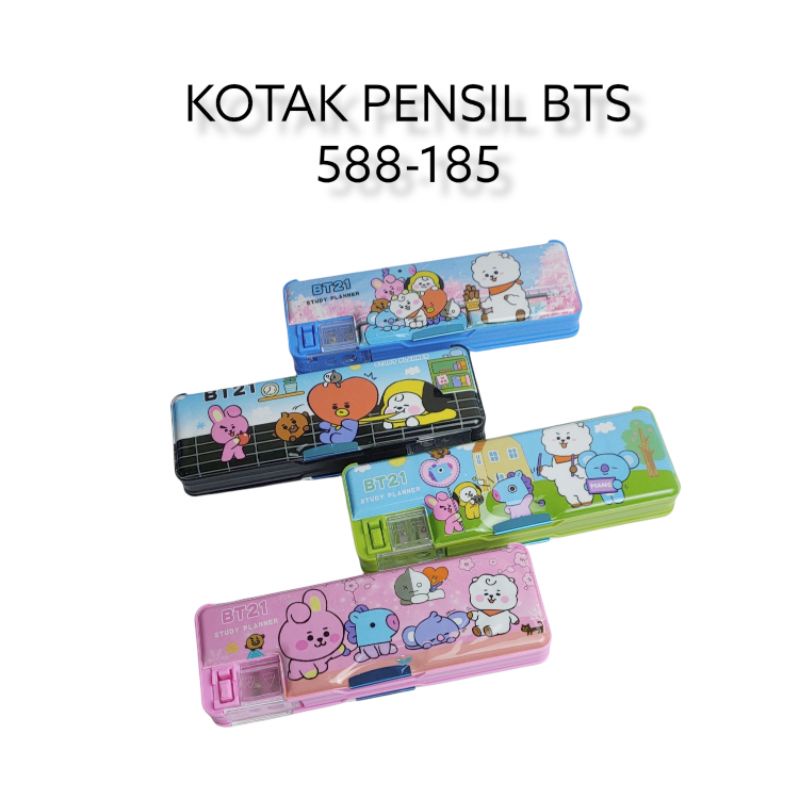 Kotak Pensil Tempat Pensil Karakter Kalkulator B-8631 / KT 261 / 588-185-BTS 588-185