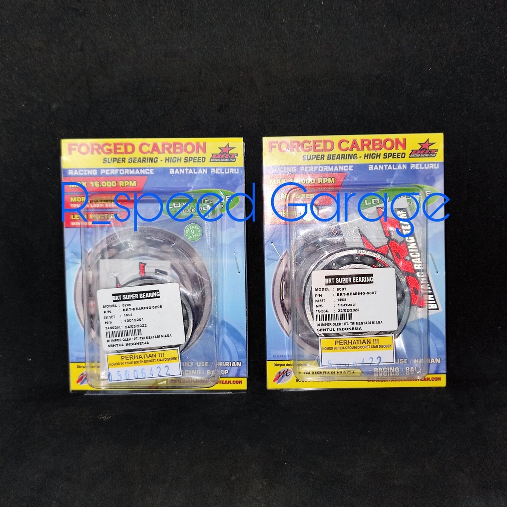BEARING LAHER KRUK AS CRANKSHAFT BRT BEAT SCOOPY SPACY 110 KARBU KVY
