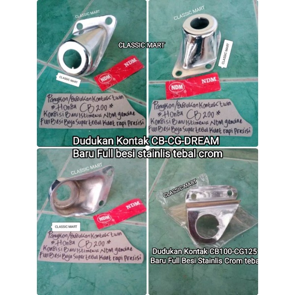 DUDUKAN PANGKON KUNCI KONTAK HONDA CB100-CB125-CG125-CG-CB-CB200-CB160-DREAM-CB TWIN
