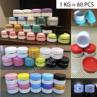 POT KOSMETIK 12,5 GR / POT KRIM 12,5gr / POT CREAM 12,5 gram / Wadah Krim Wajah / Cream Container