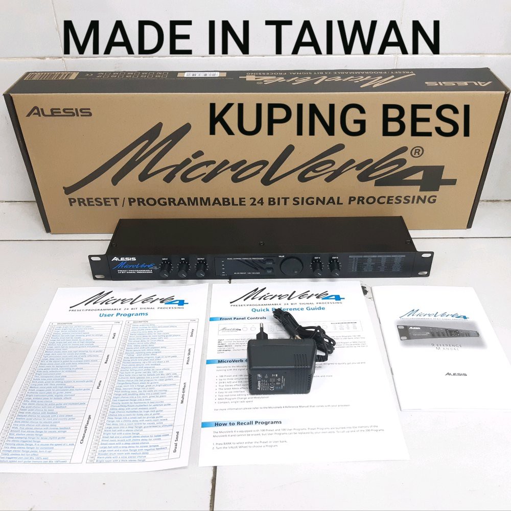 Murah  Alesis microverb4 made in Taiwan kuping besi  Limited