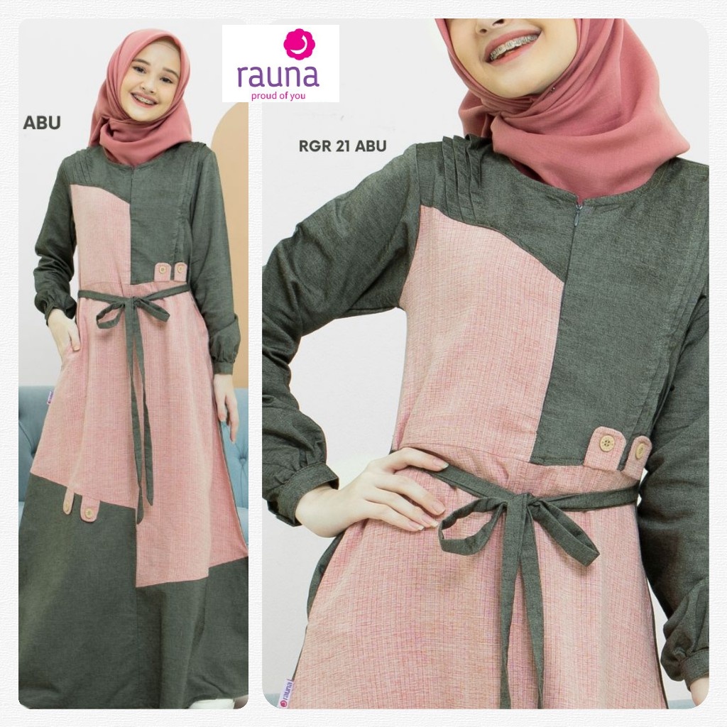 Rauna Gamis Remaja / GR-21 / Fashion Muslim