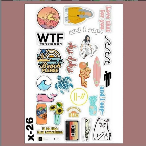 

STIKER TUMBLR AESTHETIC X-26