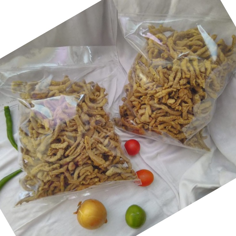 

Keripik usus ayam ( 500 gram )