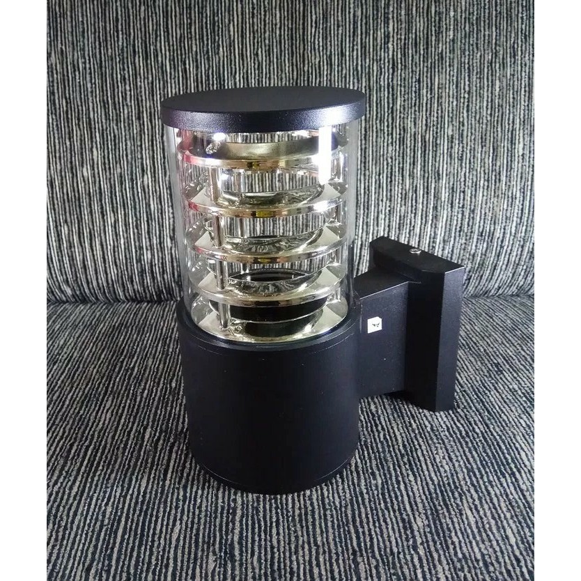 Lampu Dinding Tempel Tembok 1 arah Kaca WaterProff Minimalis Modern High Quality Lampu Taman Teras