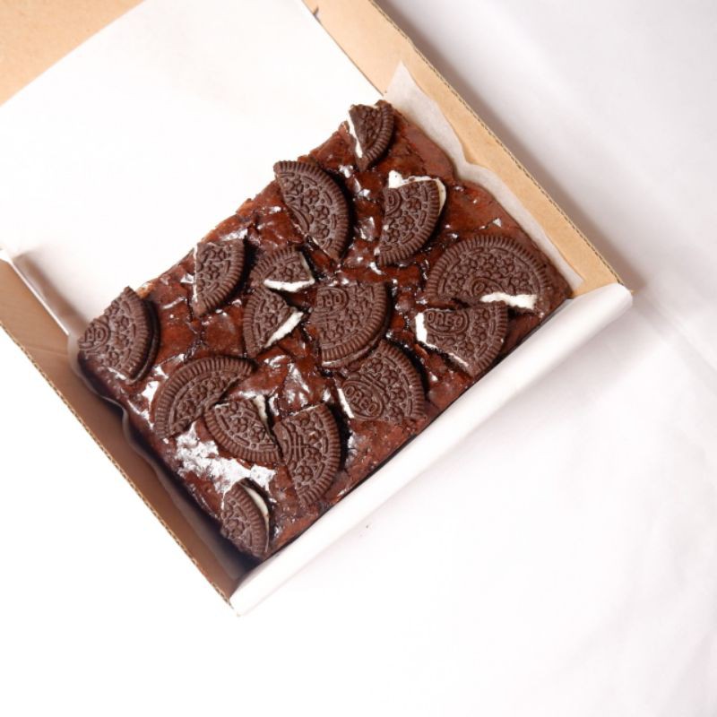 

FUDGY BROWNIES OREO | LA COCHURA | BROWNIES PANGGANG
