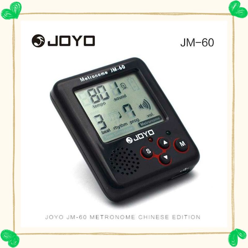 JOYO Vocal Metronome Rhythm Device Drum Piano Guitar