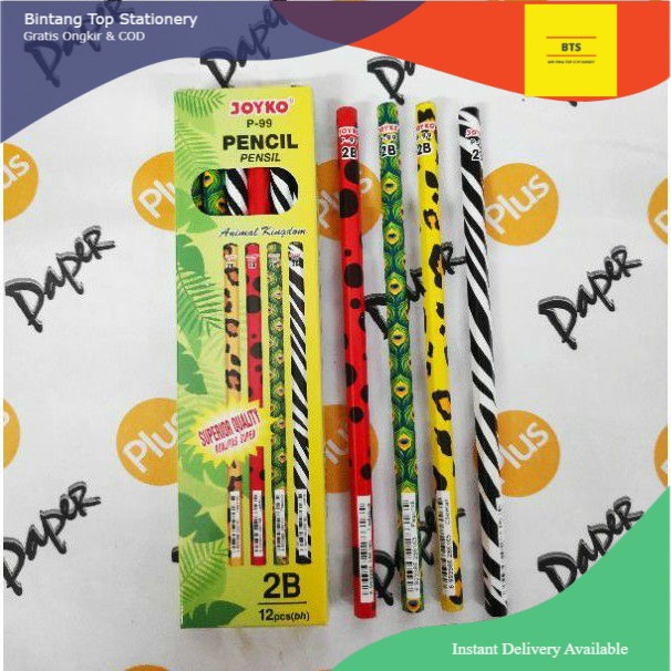 

[BTS] Pensil 2B JOYKO ANIMAL P99