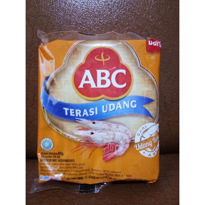 

TERASI Udang ABC (calok)