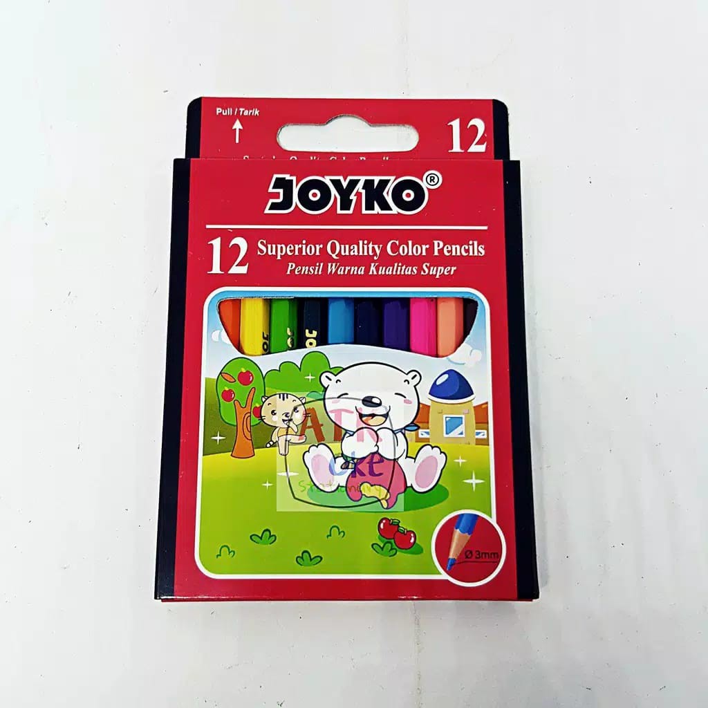 

Joyko Pencil Warna 12 CP-S12 Pendek