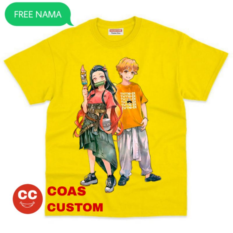 BAJU NEZUKO KAMADO | TANJIRO DEMON SLAYER KAOS ANAK