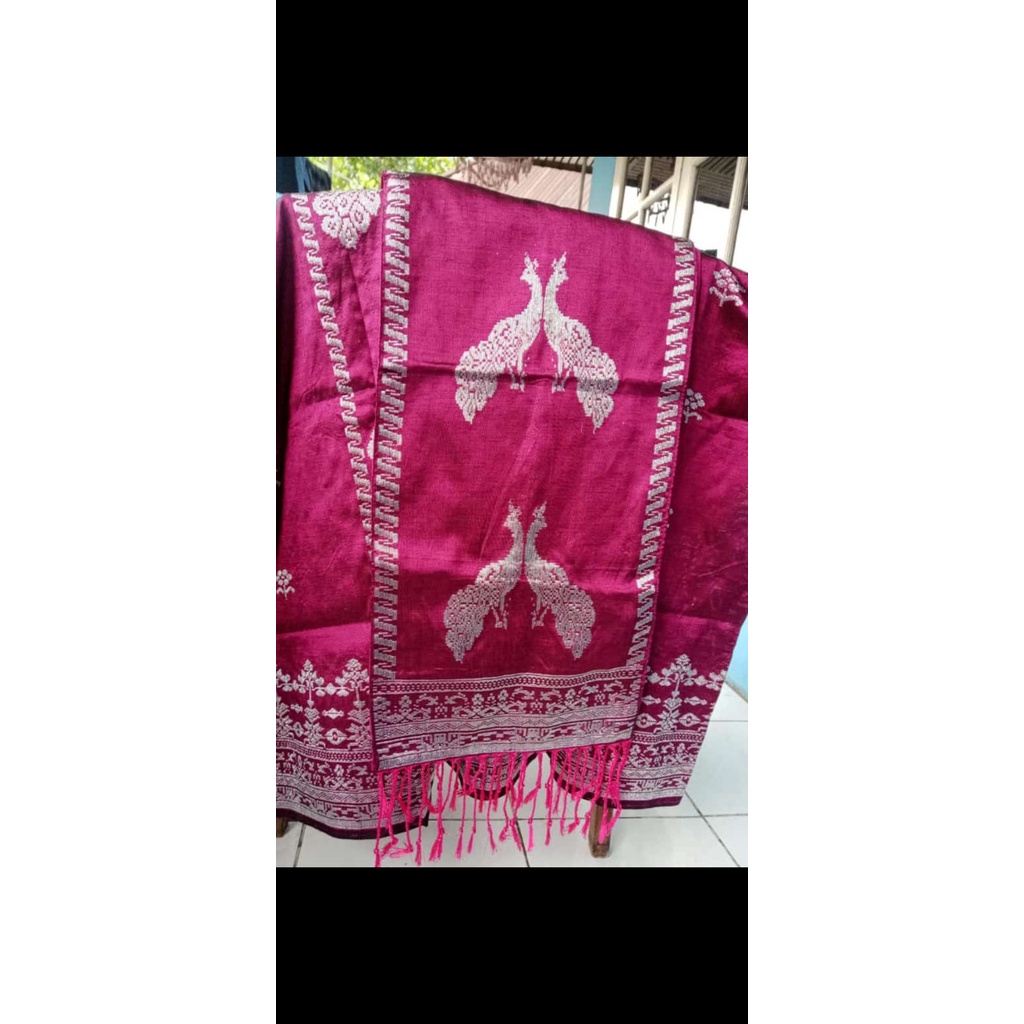Songket Silungkang motif burung rimbo